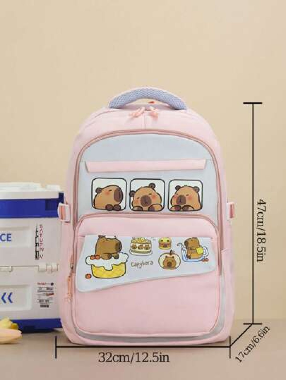 Girls Cute And Fresh Backpack With A Capacity For High School And Middle School Students