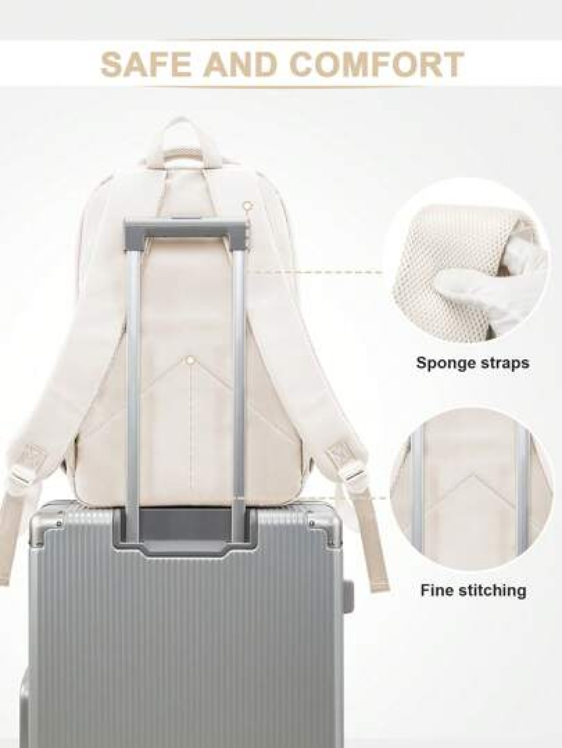 New School Backpack Laptop Backpack Fits 14 15 6 Inch Notebook For Girl Boy Lightweight Durable School Bookbag Water Resistant Schoolbag Book Bag