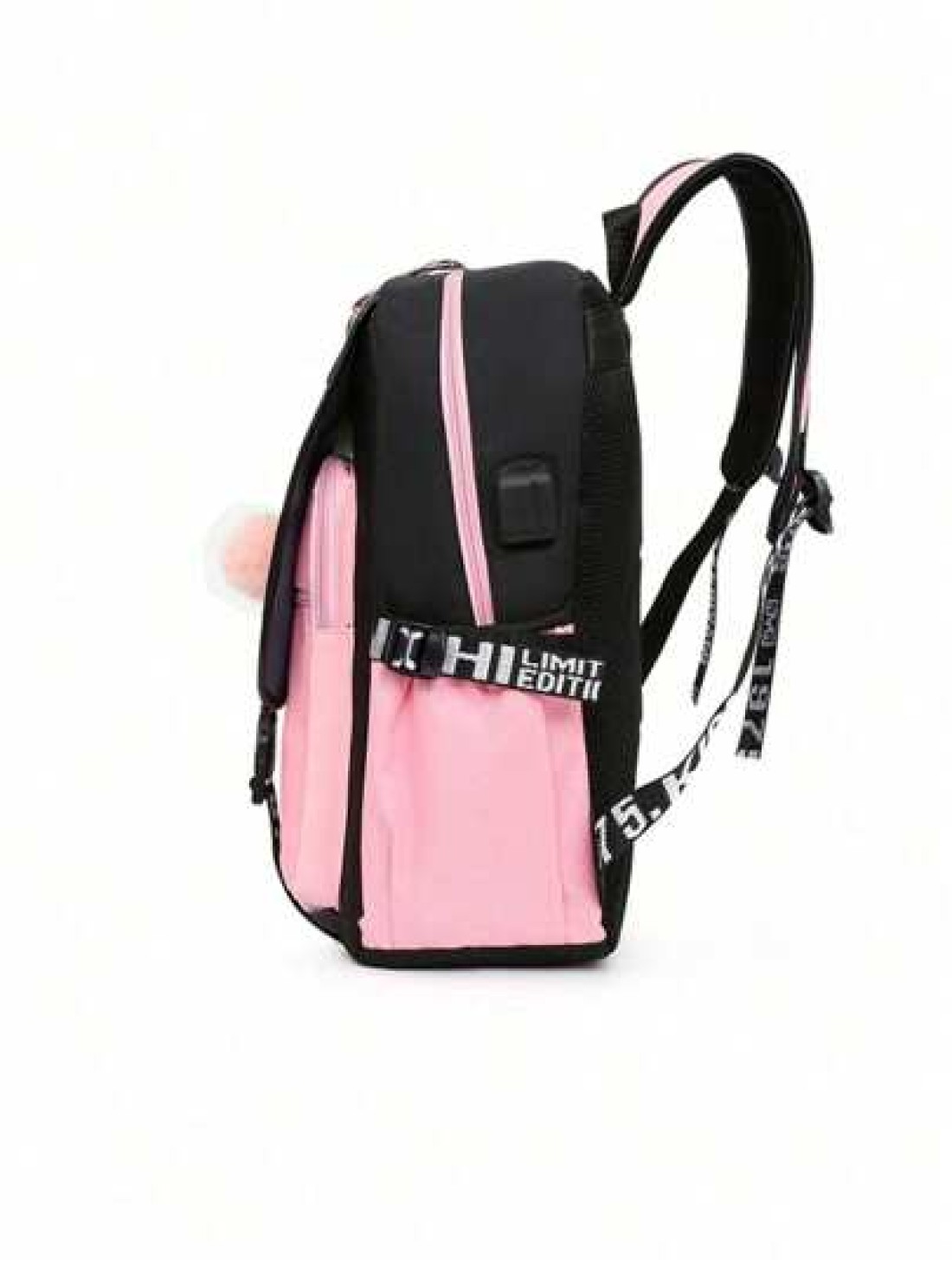 Sanrio Authorized Black Magician Backpack Cute Anime Fashion Backpack Large Capacity Outdoor Backpack