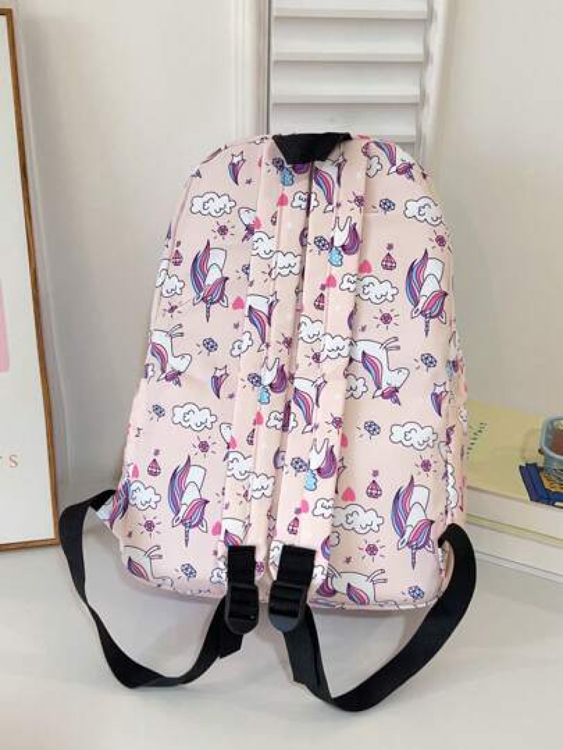 3 Pieces Set Of Fashionable Printed Leisure Travel Backpack Large Capacity Backpack Children Backpack Backpack Preparatory Style School Fashion Backpack Bag Large Capacity With Insulated Lunch Bag Wit