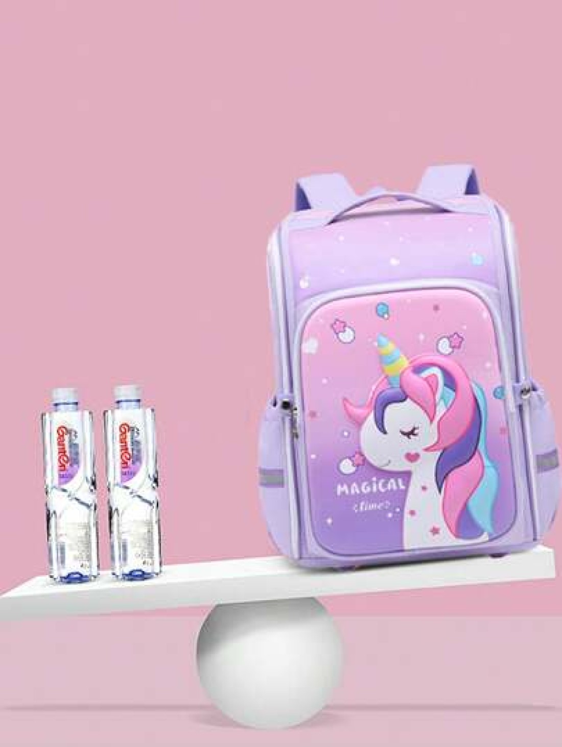 Elementary School Backpack For 1st To 6th Grade 6 12 Years Old Kids 3D Hard Shell Dual Shoulder Backpack Large Capacity Lightweight Casual Design For Boys And Girls