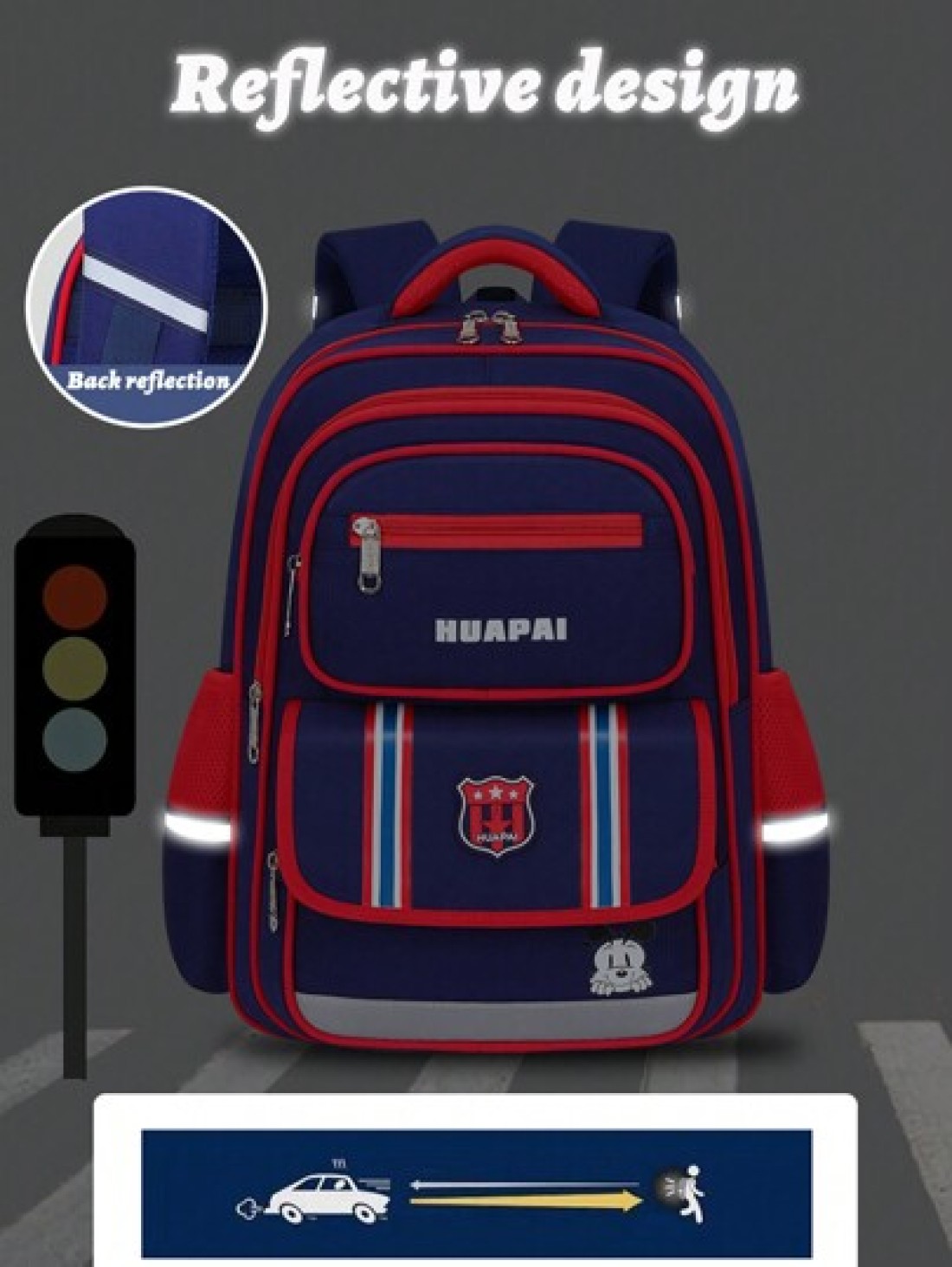 1pc Children s Backpack Unisex School Bag With Padded Shoulder Straps Lightweight Backpack For Girls And Boys Aged 3 14 Ideal For School And Travel