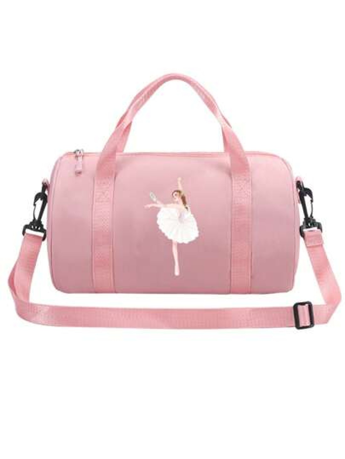 1pc Cute Ballet Pointe Shoe Bag Nylon Ballet Tutu Bag Fashion Lightweight Dance Bag Portable Travel Bag Ideal Birthday Gift