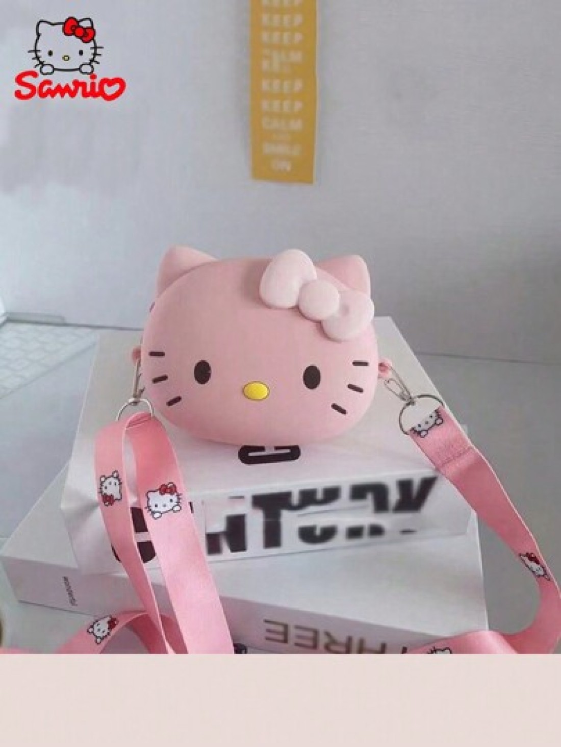 Sanrio 1 Cute Crossbody Bag Cartoon Hello Kitty Sling Bag Available As A One Shoulder Girl Gift