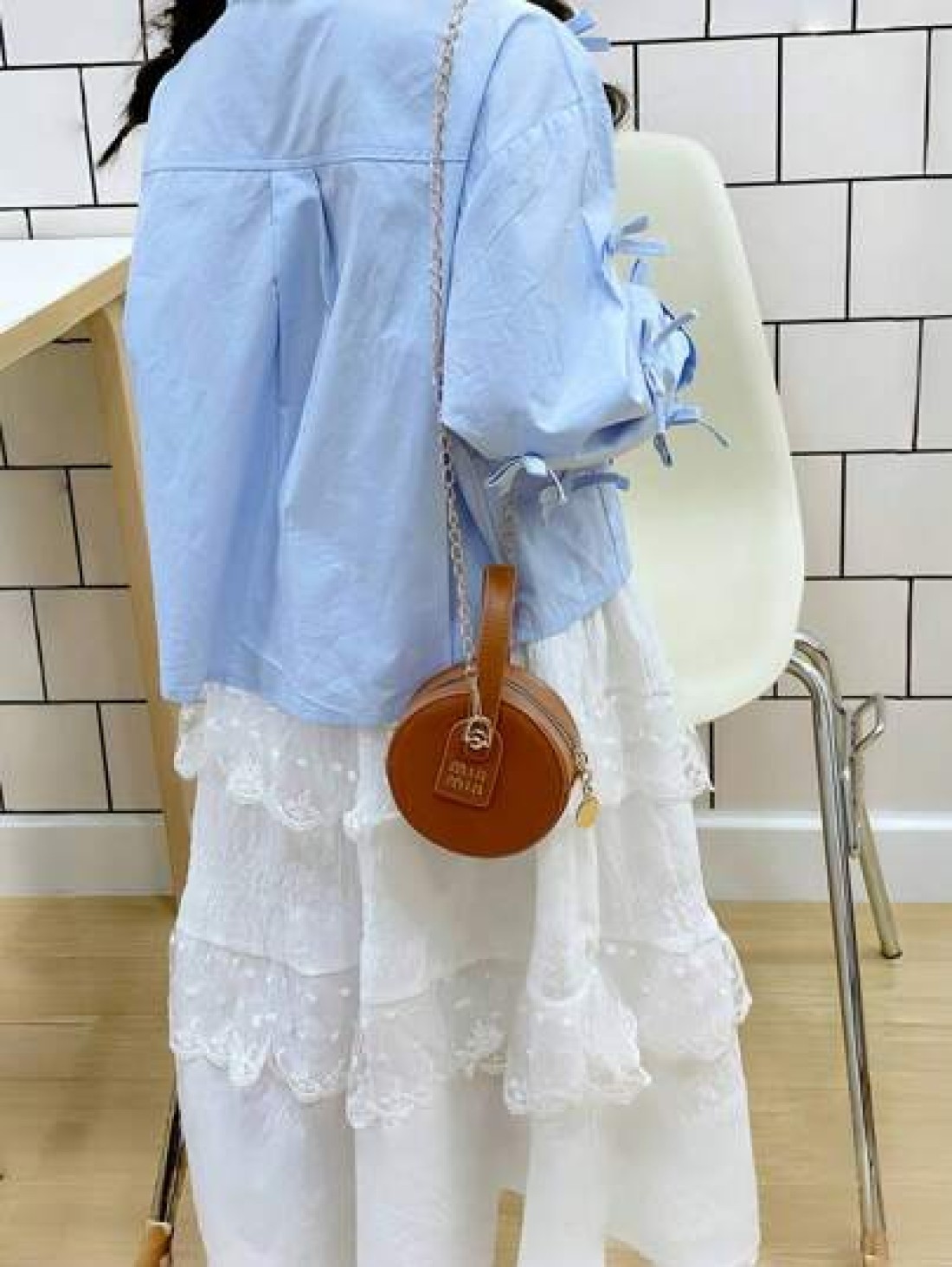Children s Shoulder Bag Round Cake Bag Outing Tote Bag Dopamine Color Banquet Fashion Bag Mini Children s Bag And The First Choice For Gifts