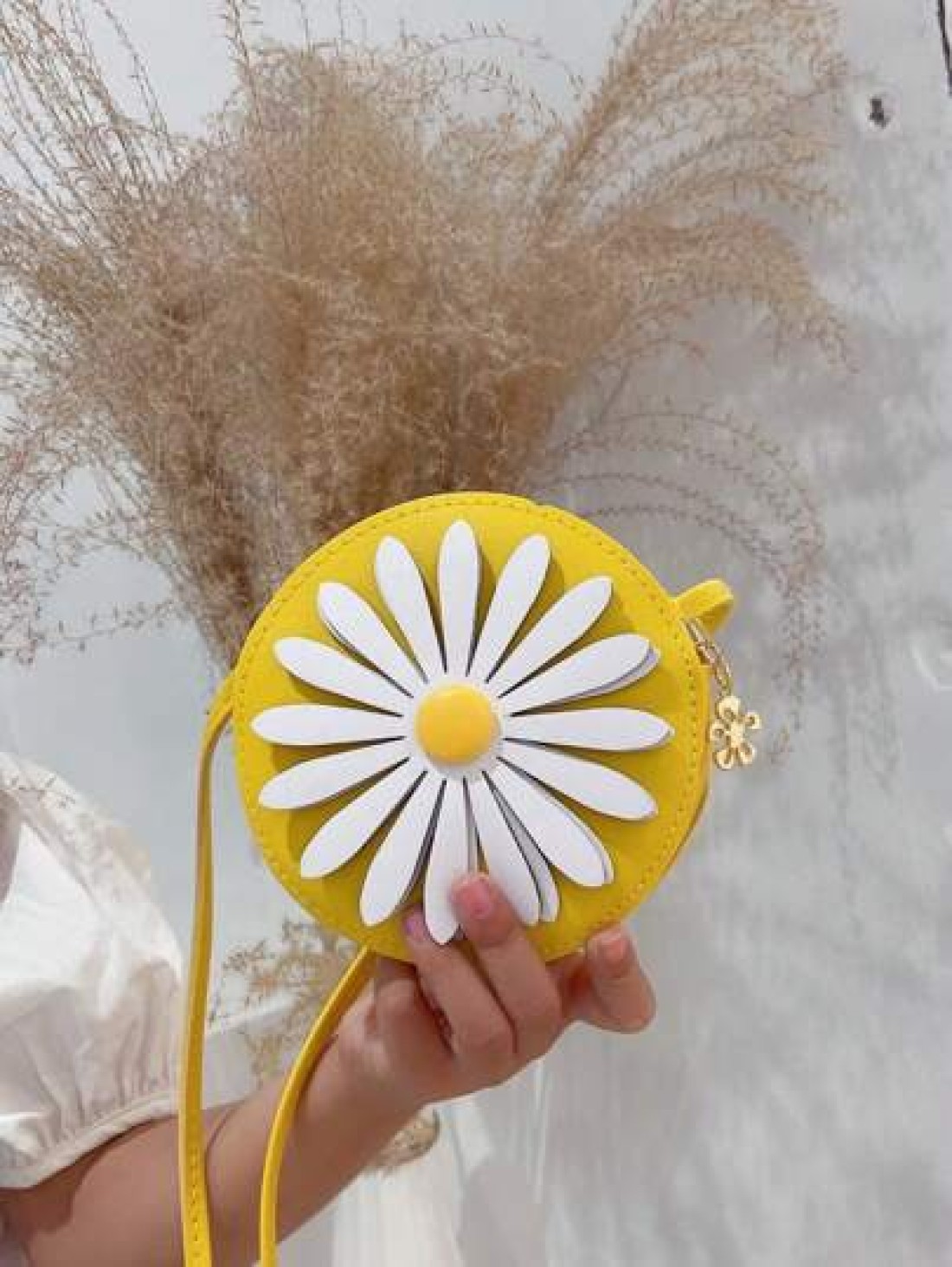 1pc Young Girl s Cute Mini Crossbody Bag With Zipper Closure Made Of PU Leather Suitable For Everyday Use All Year Round
