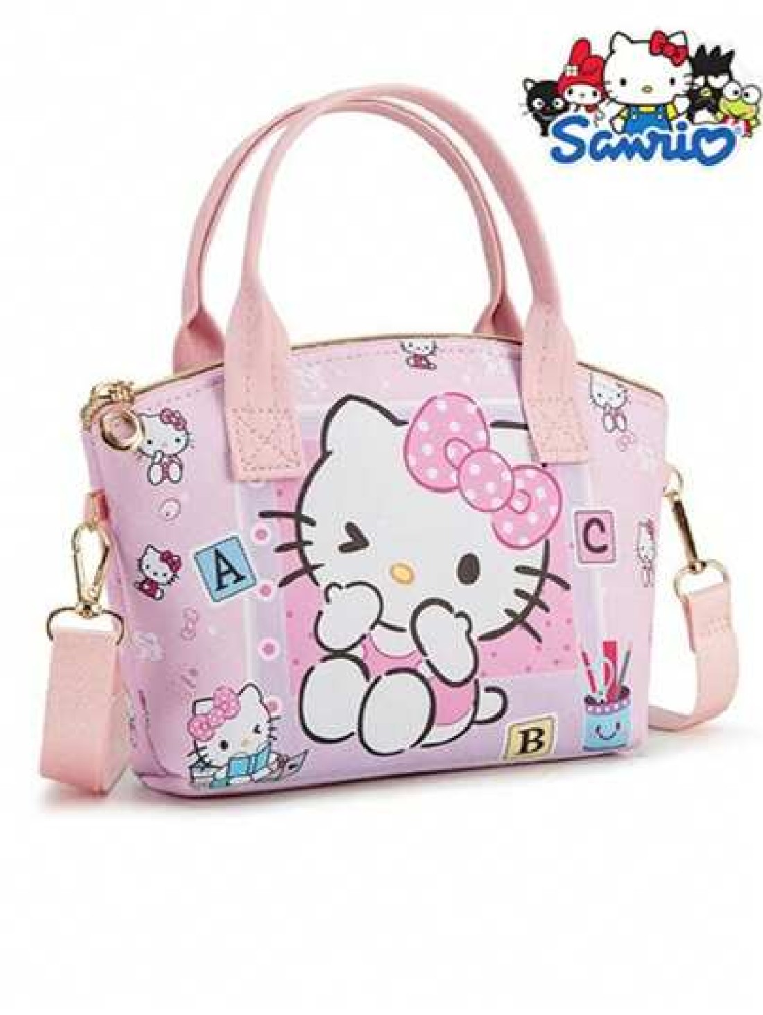 Sanrio Sanrio Hello Kitty Kuromi My Melody Backpack For Girl With Large Capacity Schoolbag Gift For Christmas Thanksgiving Birthday Valentine s Day Party Favors