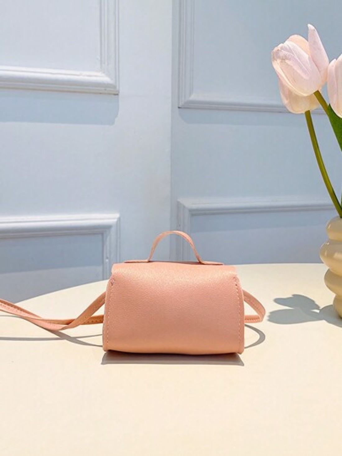 New Arrival Bowknot Children Mini Crossbody Bag PU Leather Handbag Shoulder Bag For Girls