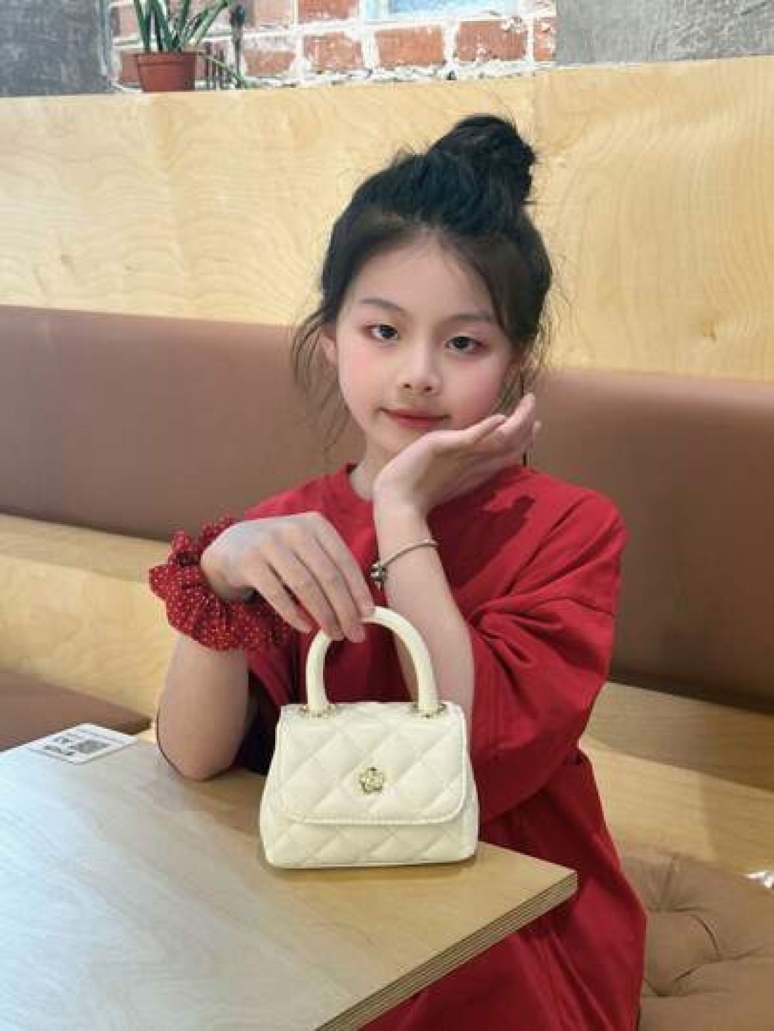 New Mini Embroidered Handbag Tiny Floral Crossbody Bag Solid Color Lipstick Pouch Coin Purse Accessories Bag