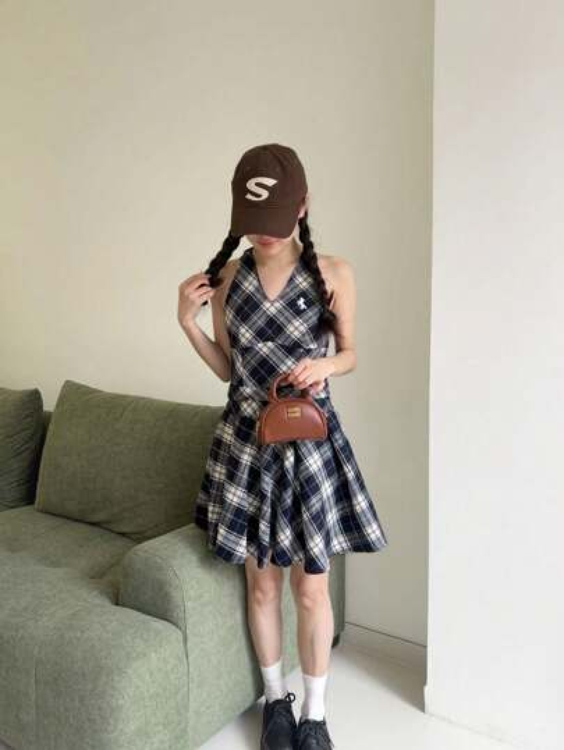 New Mini Tote Bag With Print Solid Color Ultrasmall Crossbody Bag Mini Evening Clutch Makeup Bag Key Bag Handbag