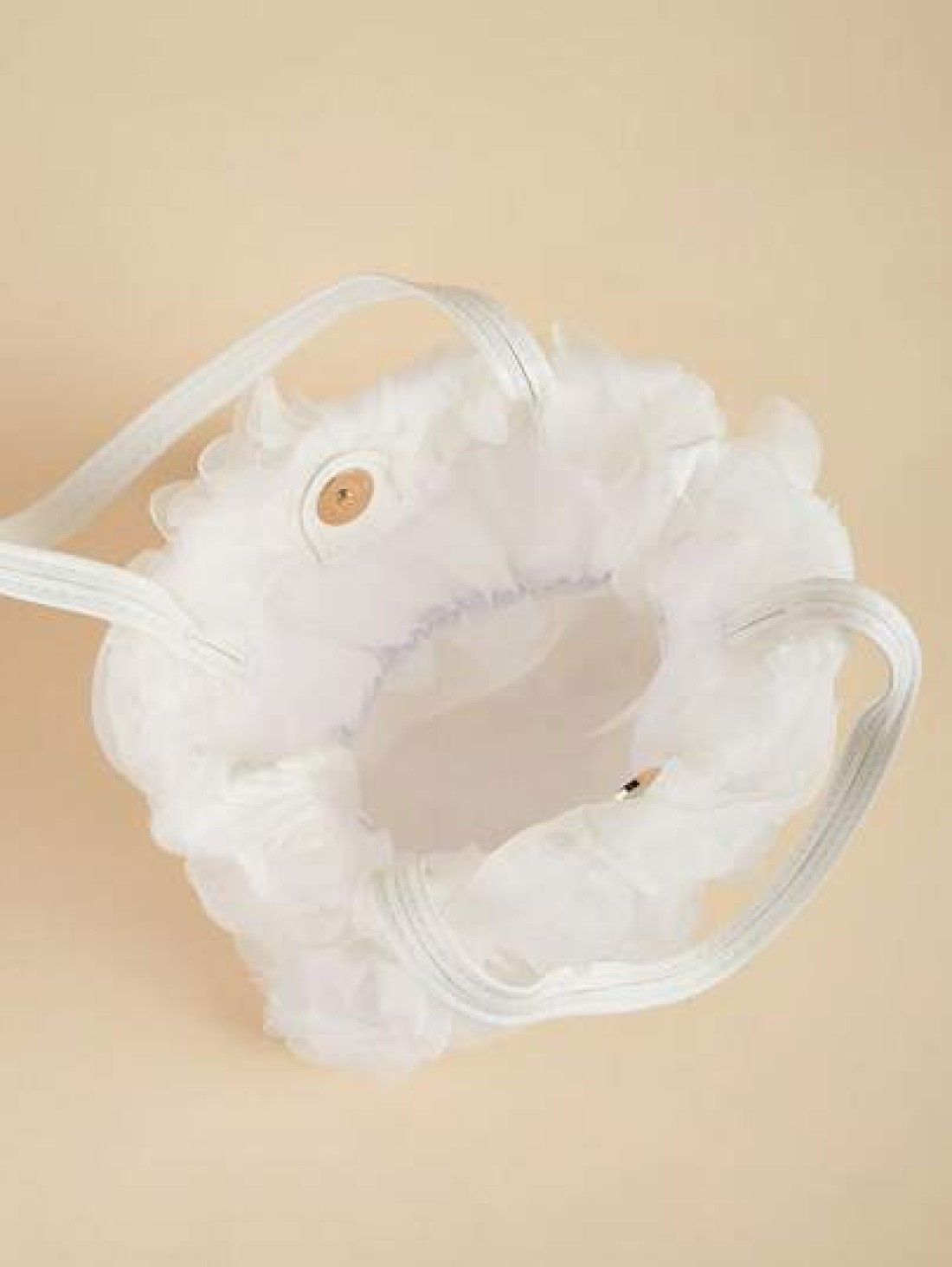 1pc Sweet Lady New Arrival Minimalist Rose Flower Design Handbag Tote Bag For Phone And Coins