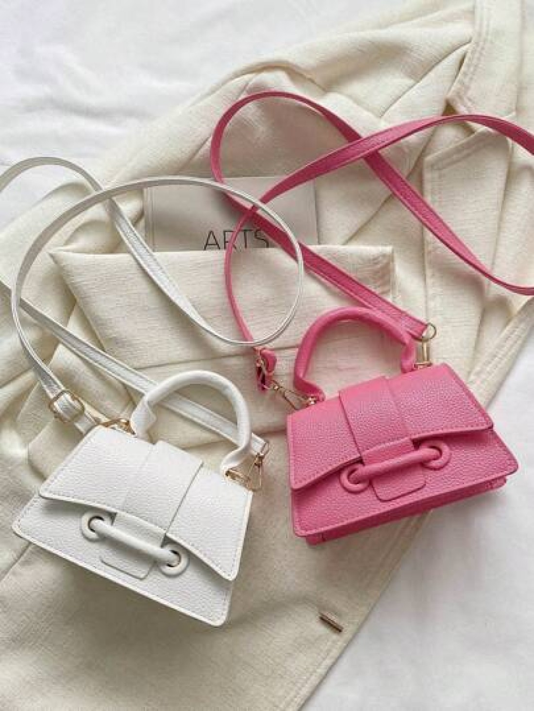 A Mini Niche Elegant Pu Material Solid Color Simple Casual And Versatile Flip Handbag Lipstick Bag That Can Be Worn On One Shoulder Across The Body Suitable For Daily Use Going Out Traveling Vacationi
