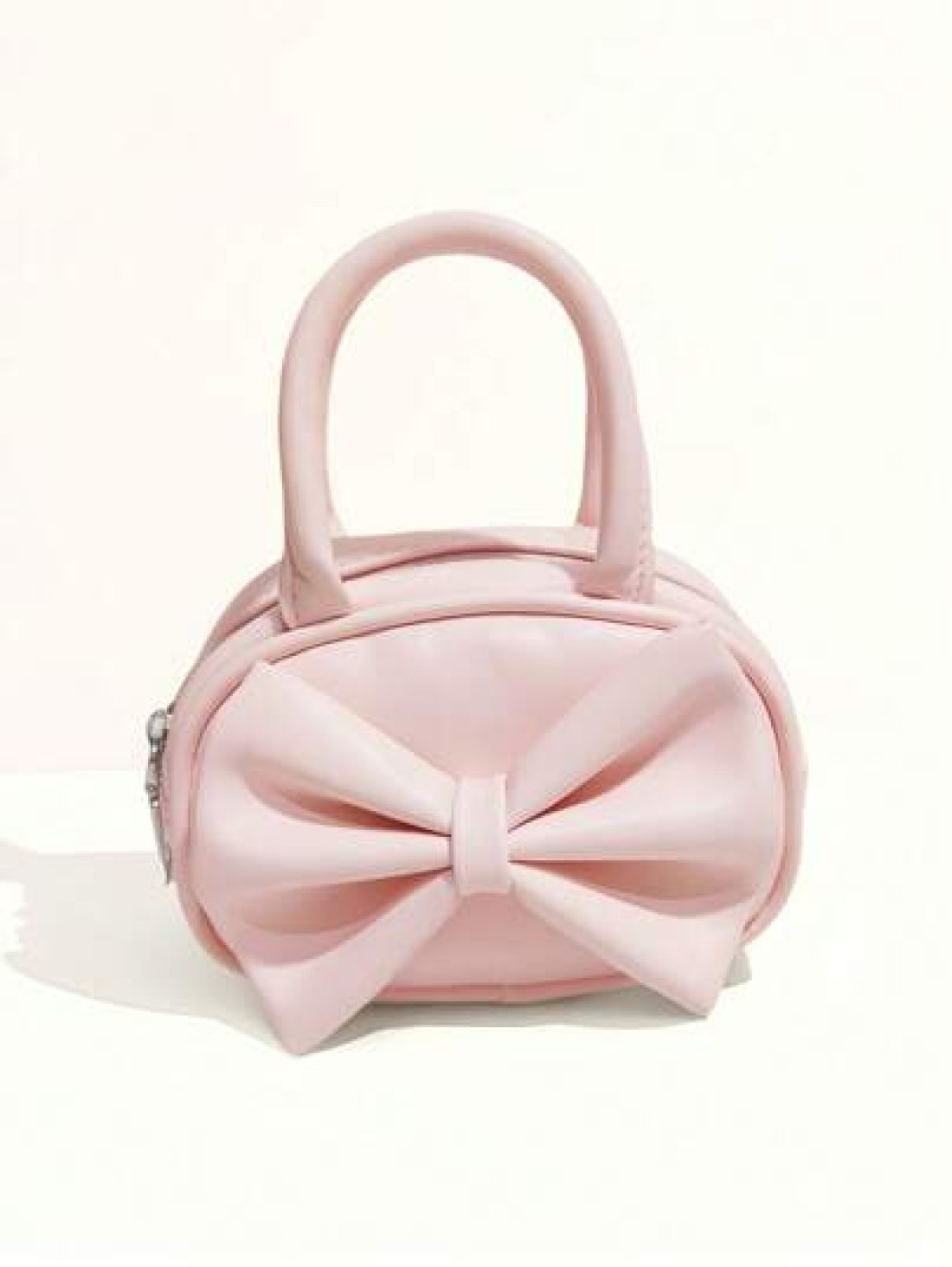 Kids Bowknot Handbag Fashion New Girls Shoulder Bag Holiday Gift Princess Mini Purse Coin Pouch Minimalist Small Round Bag