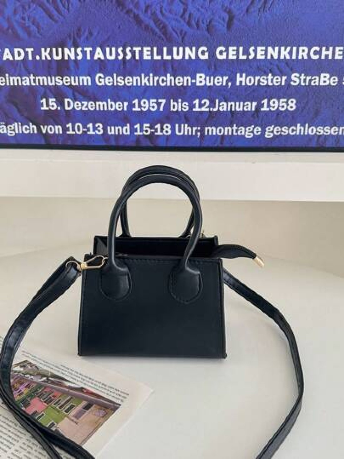 1pc Pu Zipper Closure Fashionable Niche Design Simple Mini Handbag Small Square Bag Korean Style Versatile Small Crossbody Bag Shoulder Bag Casual And Comfortable Adjustable Shoulder Strap Smooth And