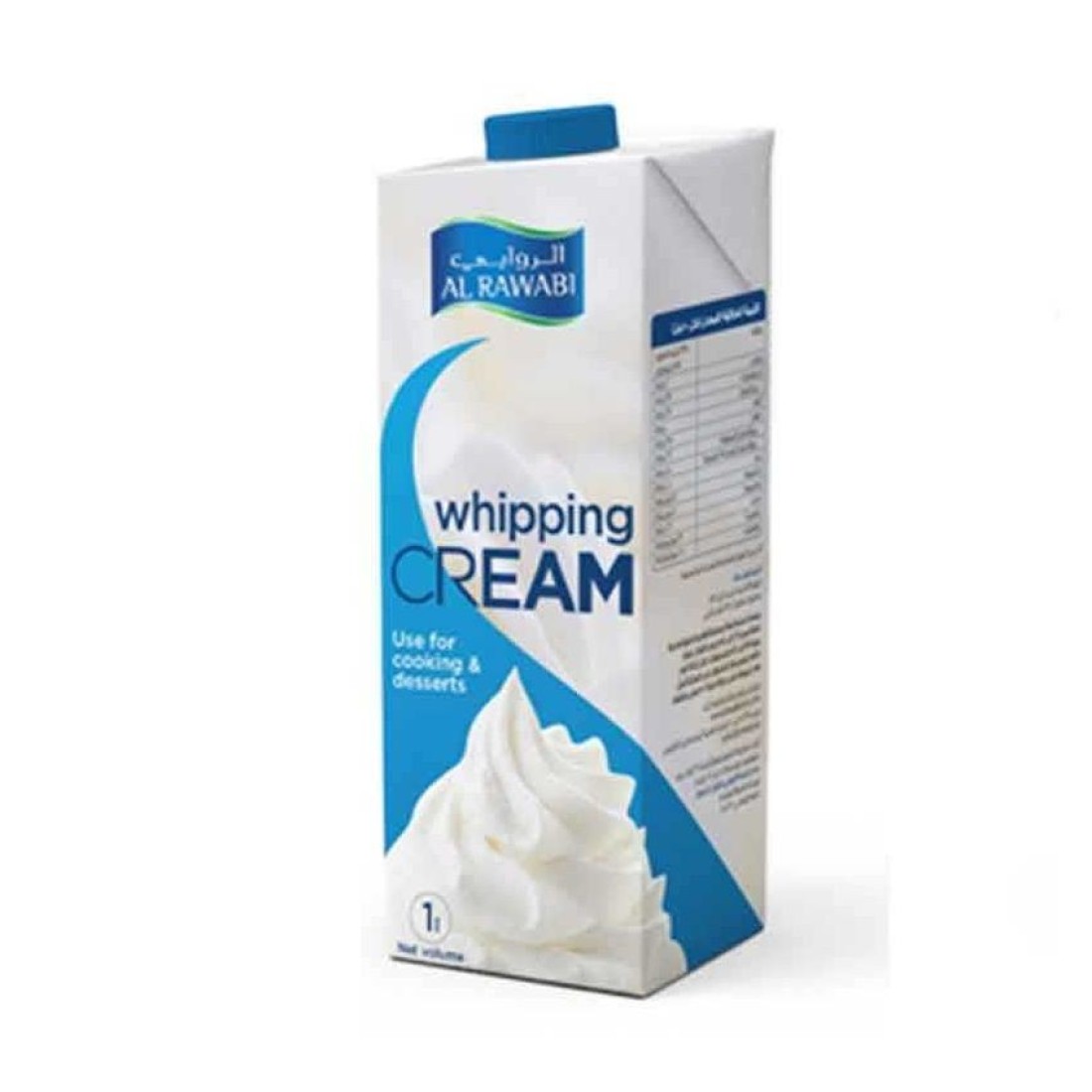 AL RAWABI WHIPPING CREAM 1LTR