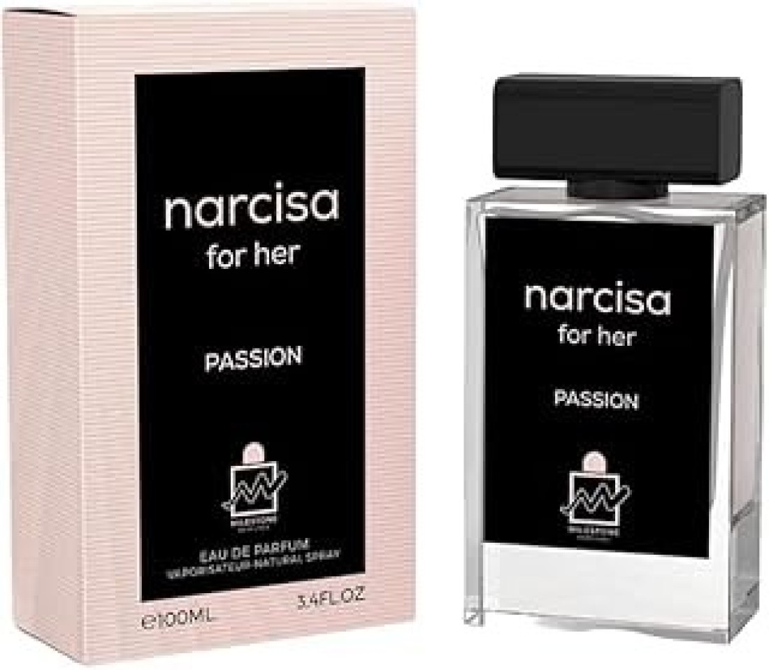عطر نارسيسا باشون او دي بارفان للنساء من مايلستون، 100 مل