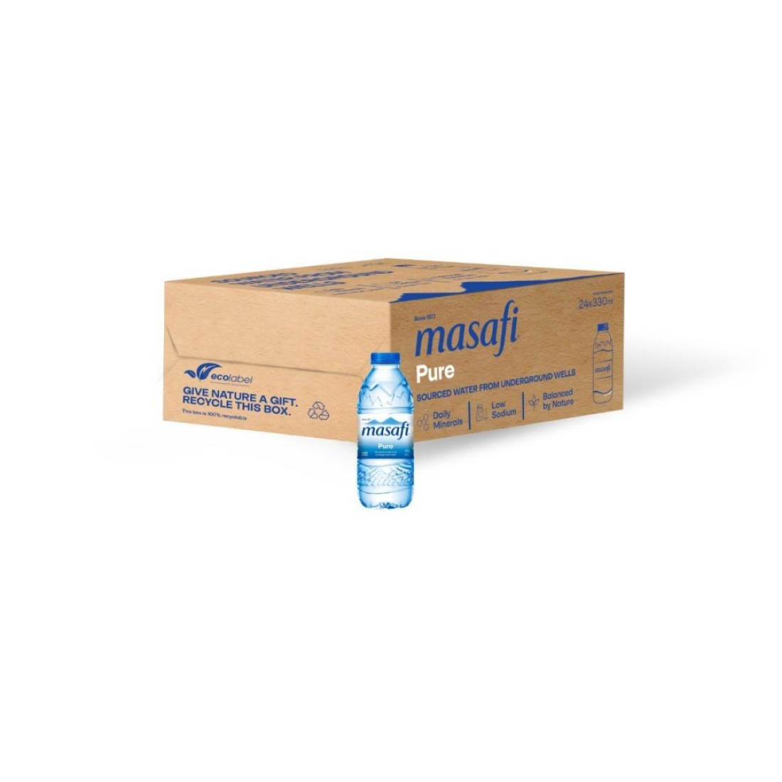 MASAFI MINERAL WATER 330ML x24