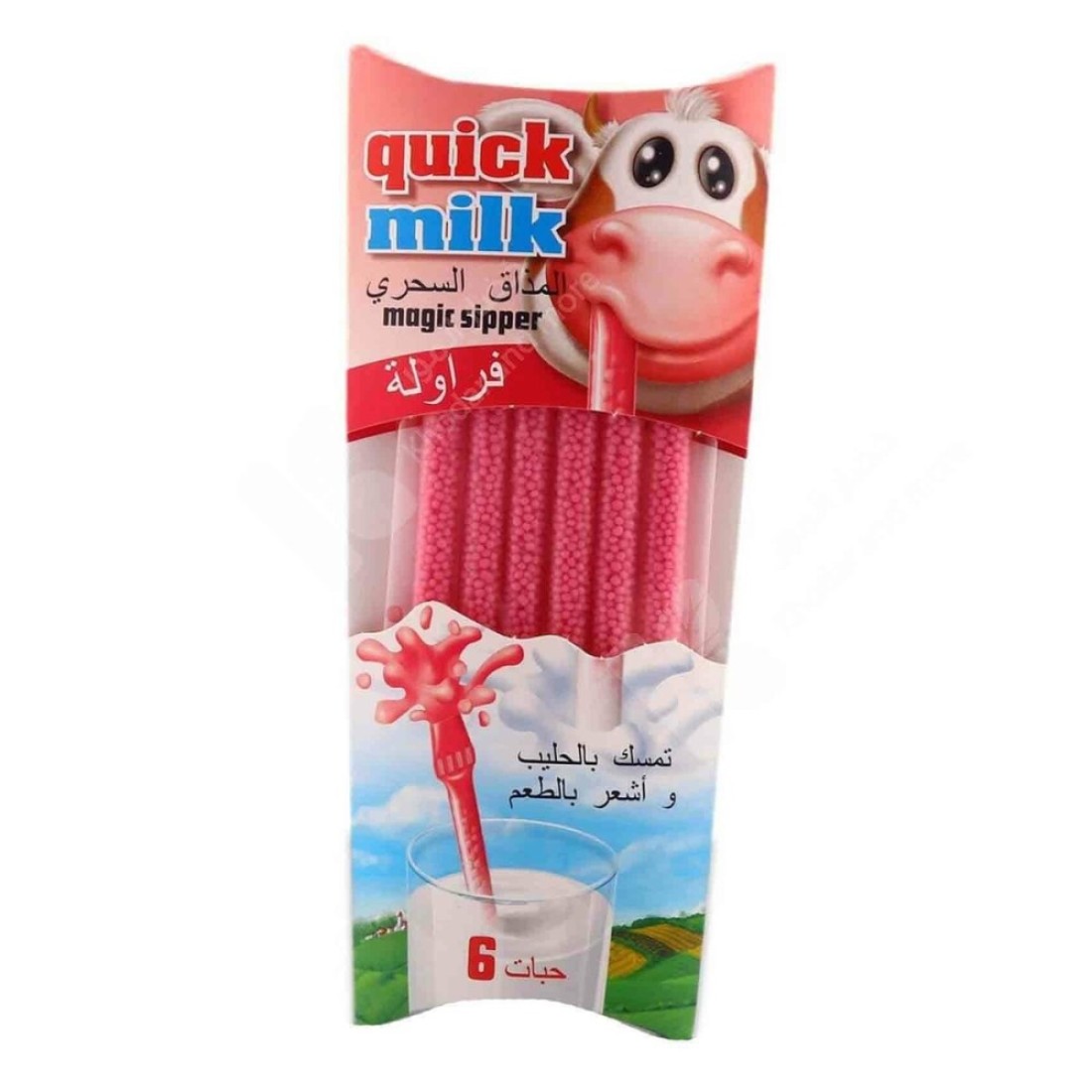 FELFOLDI6PCQUICK MILK36G STRWB 30*36G
