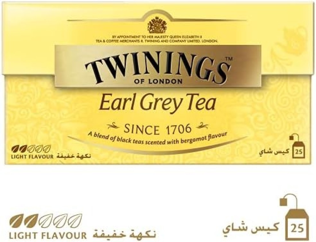 TWININGS EARL GREY 04 BAGS 25S