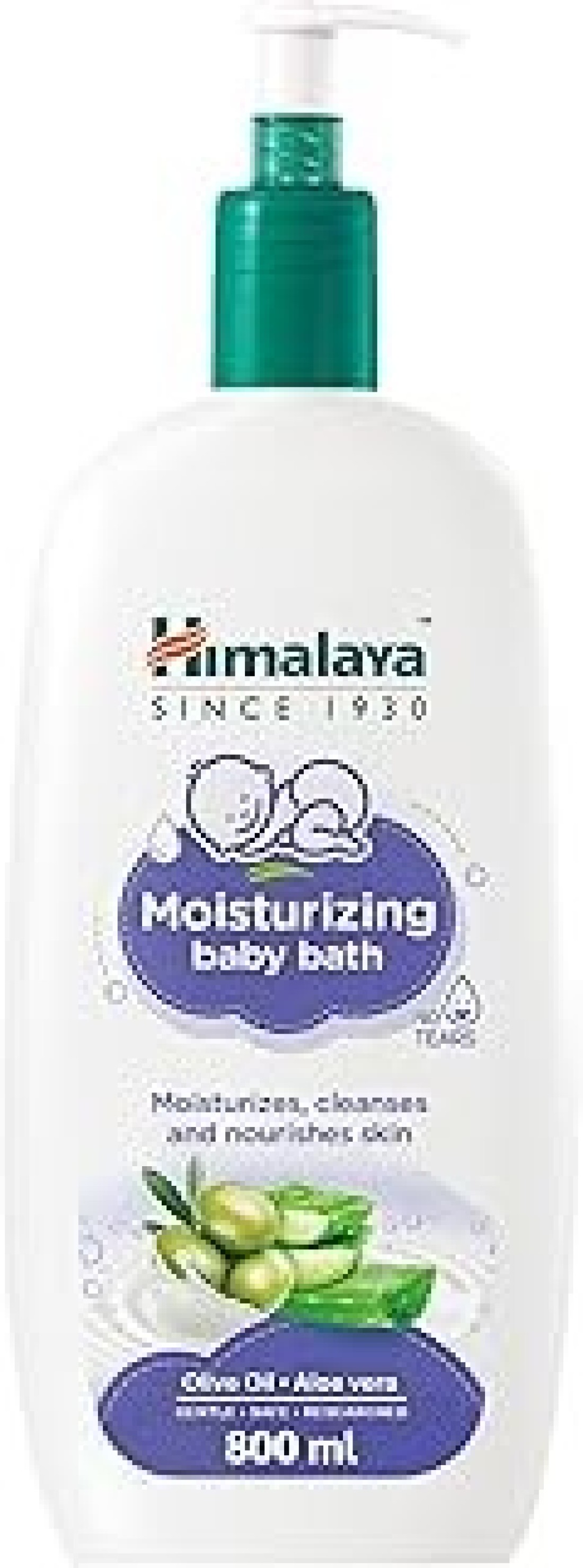 HIMALAYA MOISTURIZING BABY BATH 800 ML