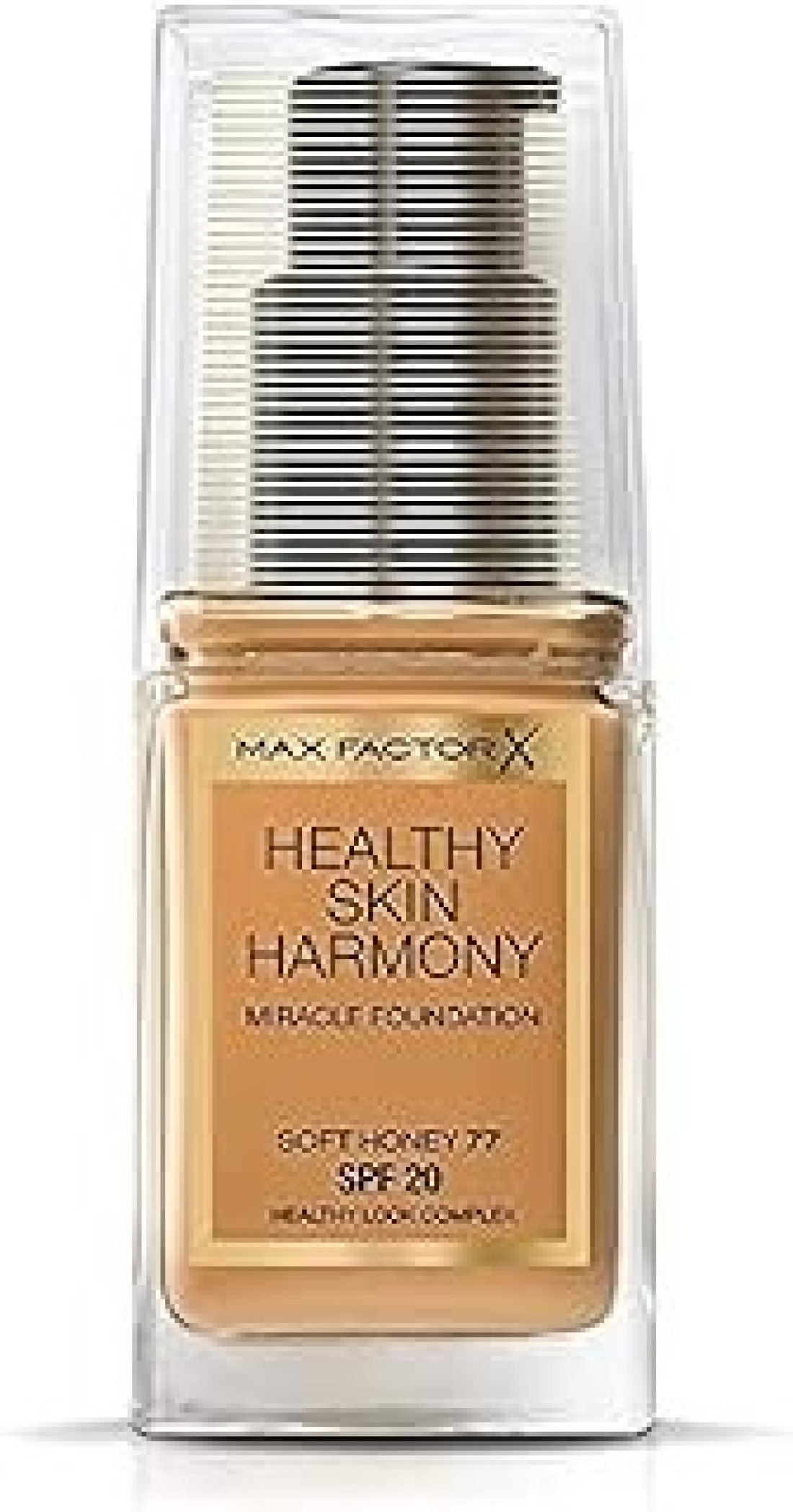 MAX FACTORX HEALTHY SKIN HARMONY MIRACLE FOUNDATION 77 SOFT HONEY 30ml