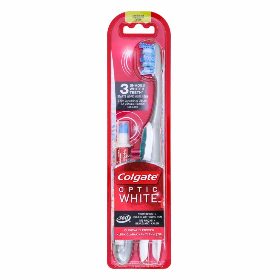 COLGATE OPT WHITE TB+WHITENING PEN