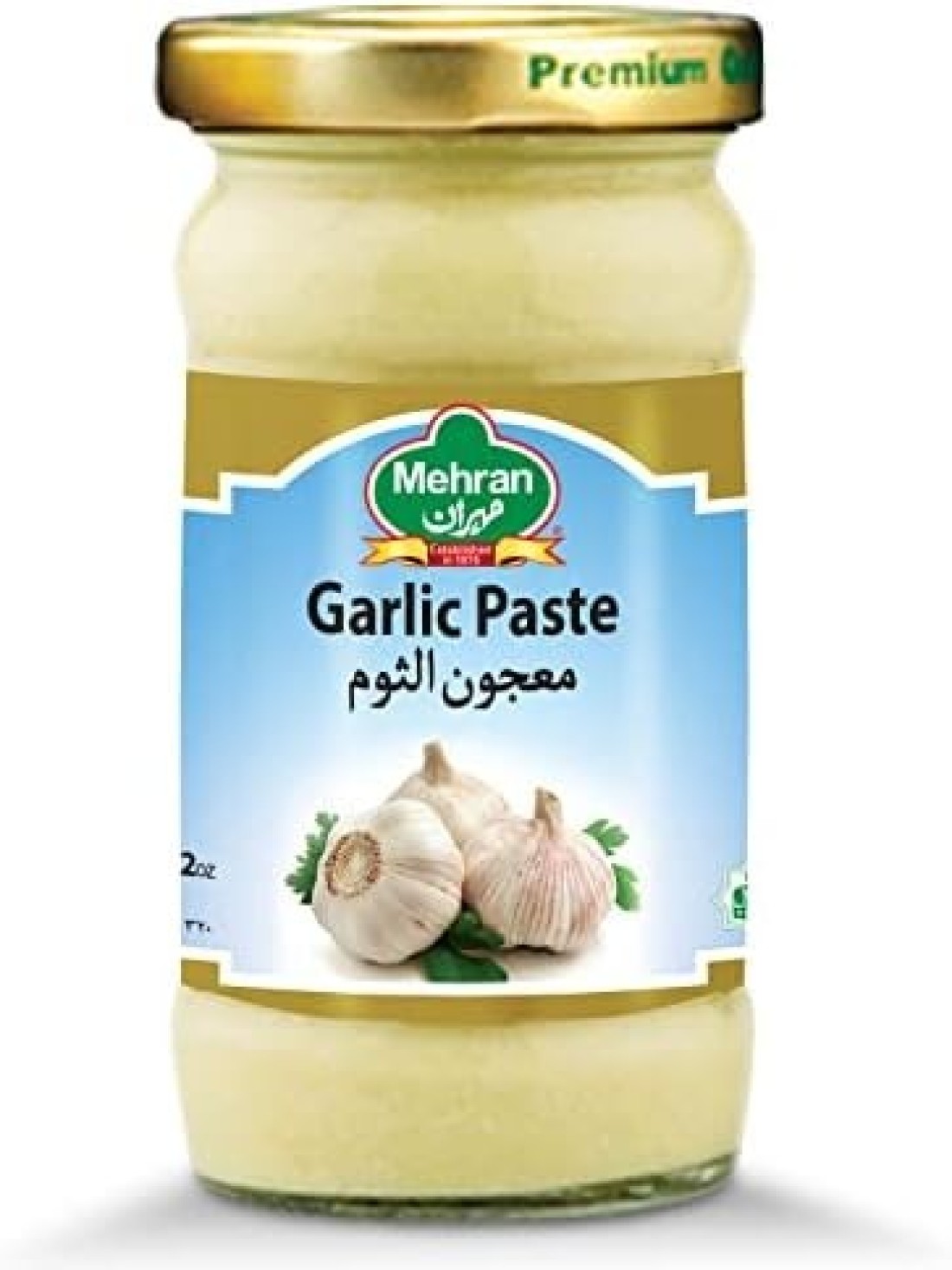 MEHRAN GARLIC PASTE BOTTLES 320G
