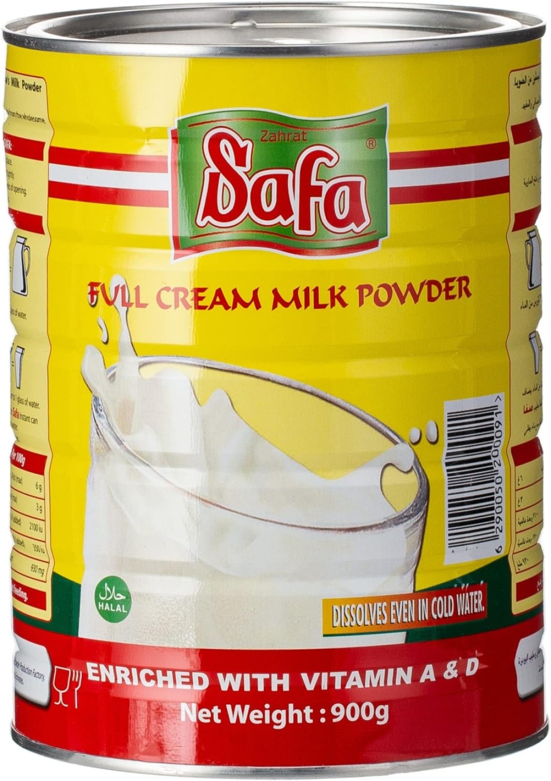 SAFA MILK POOWDER 900GM TIN