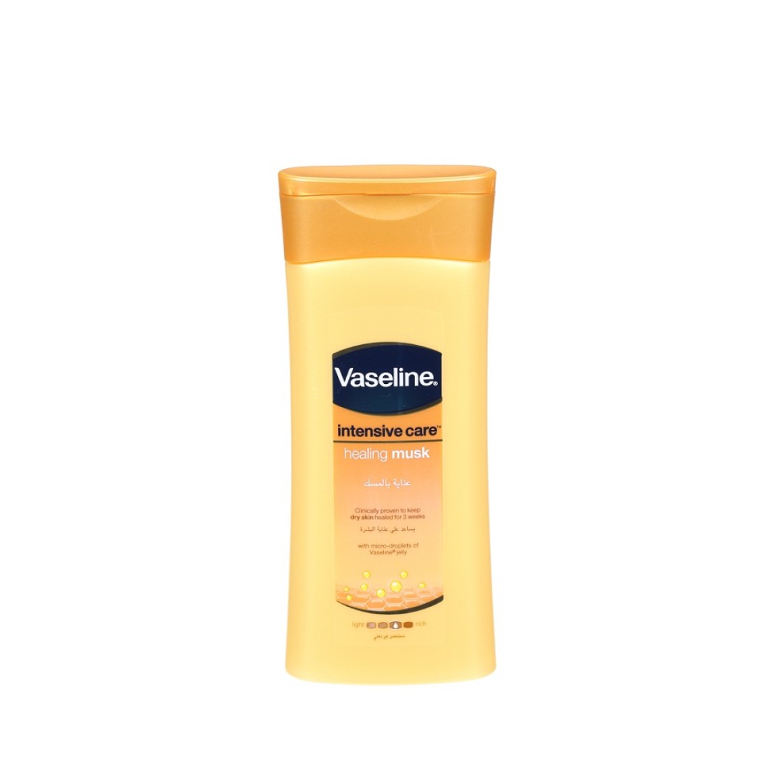 VASELINE BODY LOTION HEALING MUSK 200ML
