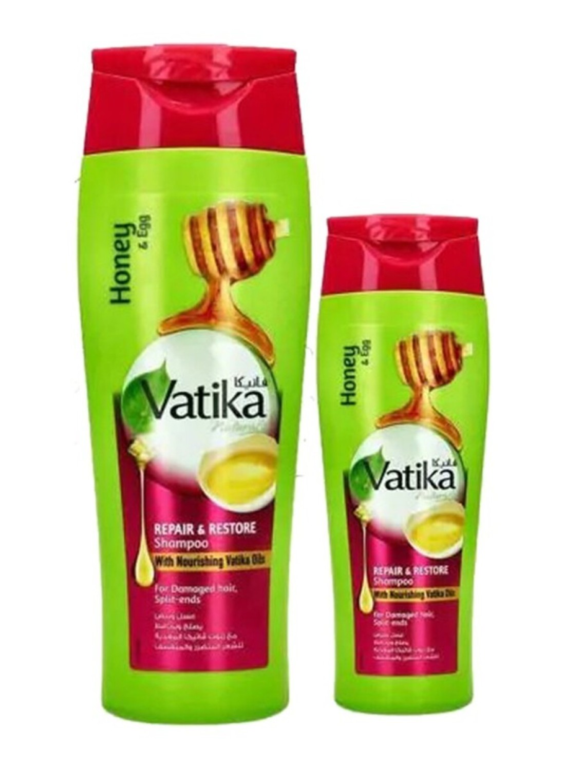 VATIKA SHAMPO REPAIR&RESTORE 400ML+200ML