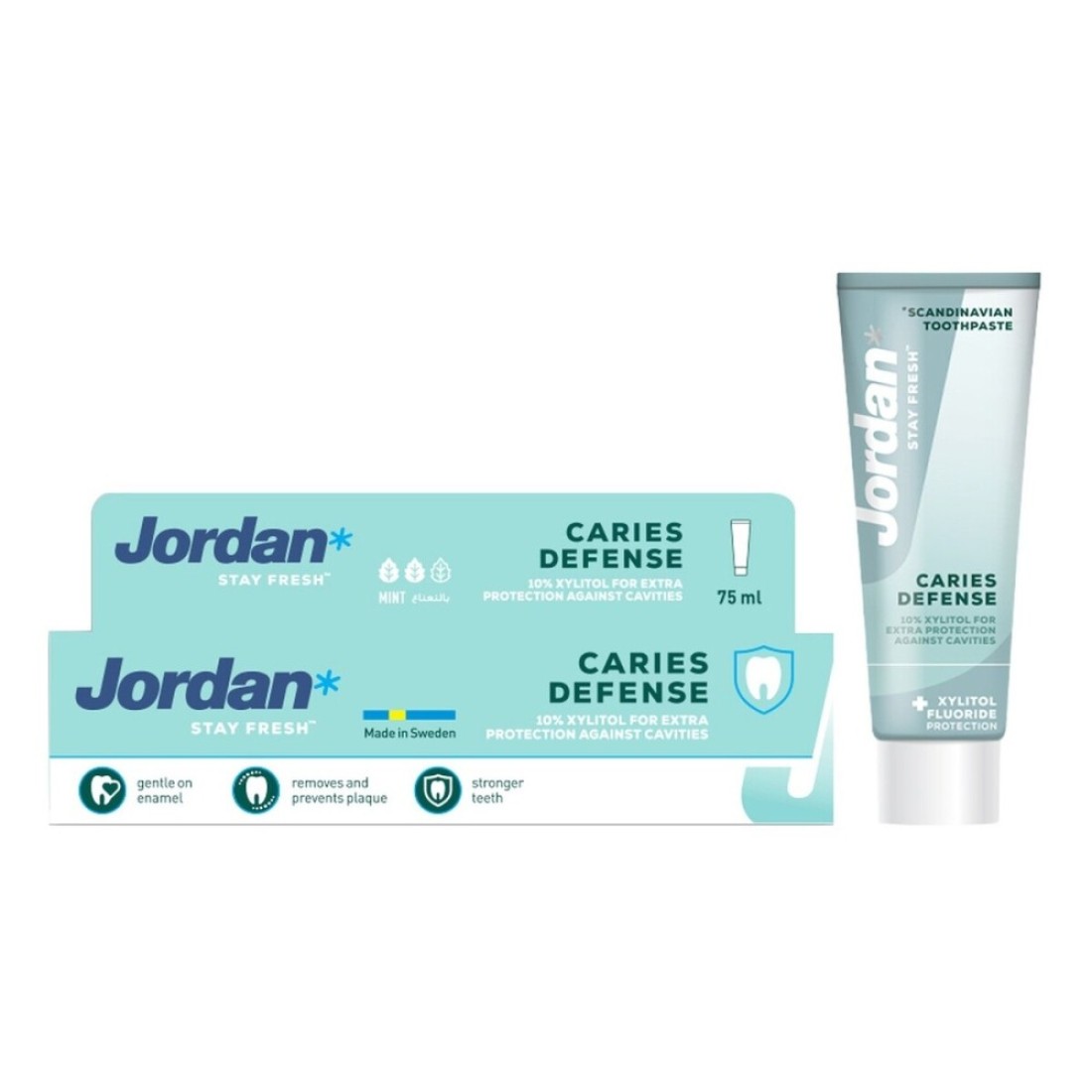 JORDAN CAVITY DEFENSE TOOTHPASTE 75ML