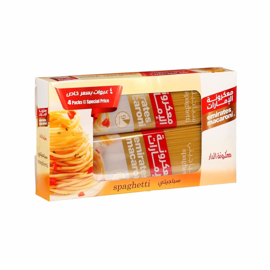 EMIRATES SPAGHETTI 4x400GM