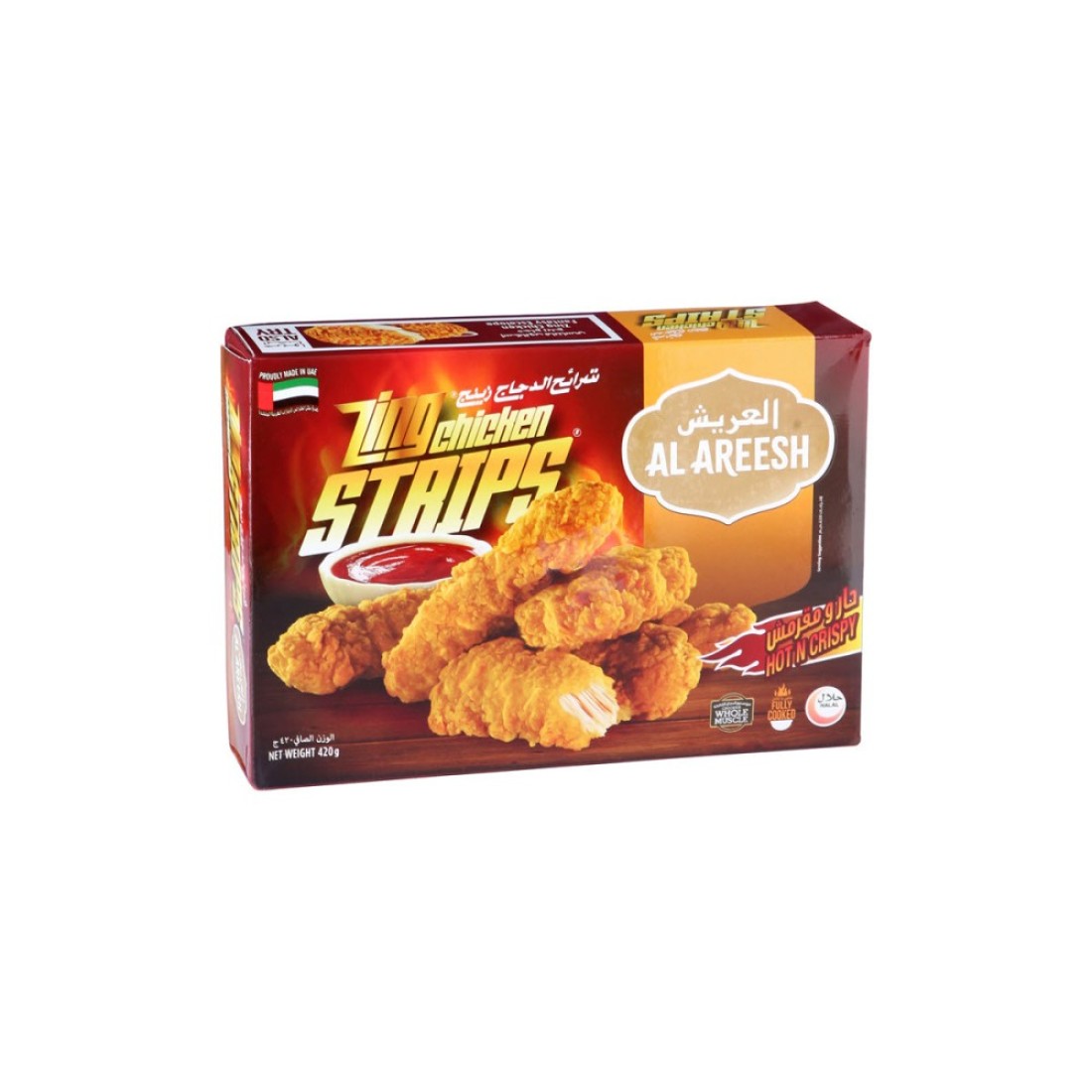 AL AREESH ZING CHICKEN STRIPS 420 G
