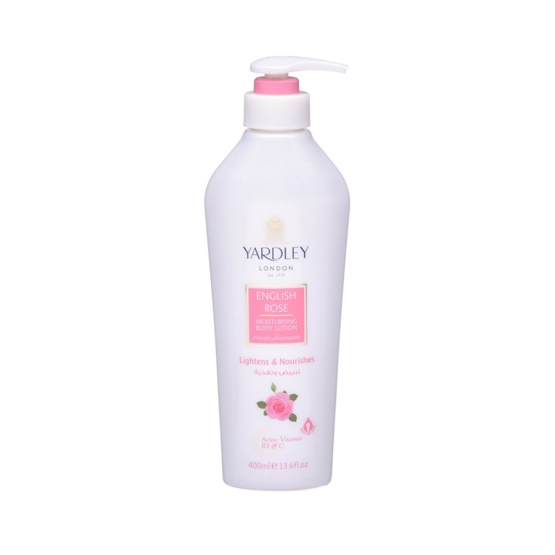 YARDLEY BODY LOTION ENGLISH ROSE 400ML