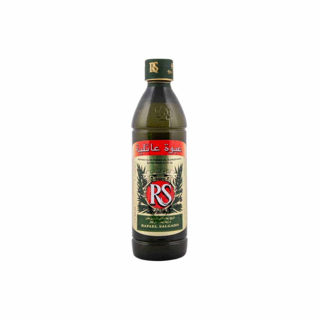 PURE OLIVE OIL PET  OVAL 500ML