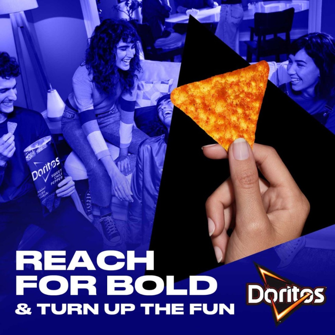 Doritos Sweet Chili Tortilla Chips 90g
