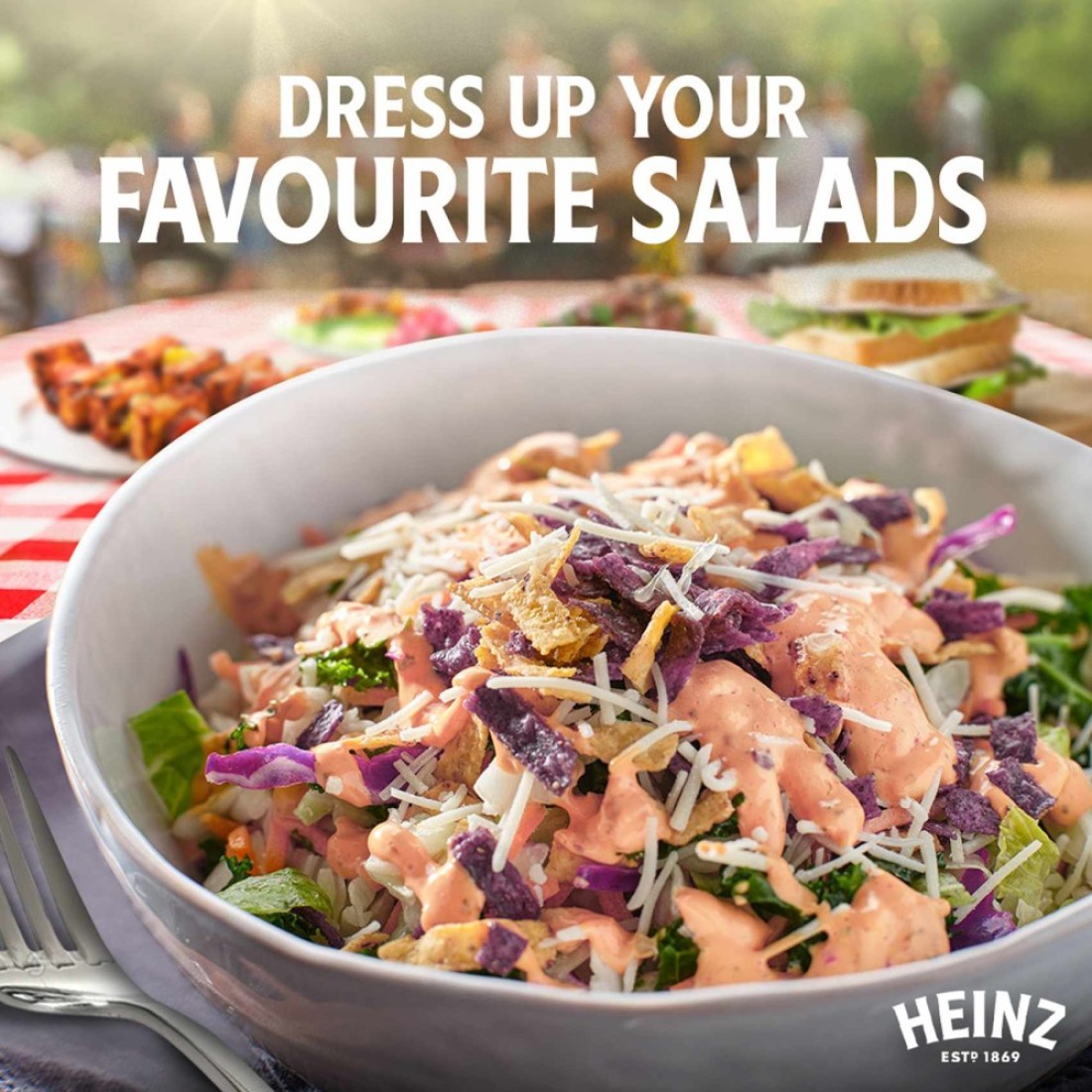 Heinz Thousand Island Dressing Top Down Sqeezy Bottle 225ml