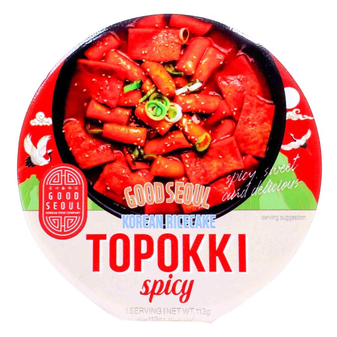 Good Seoul Topokki Spicy Korean Rice Cake 113g