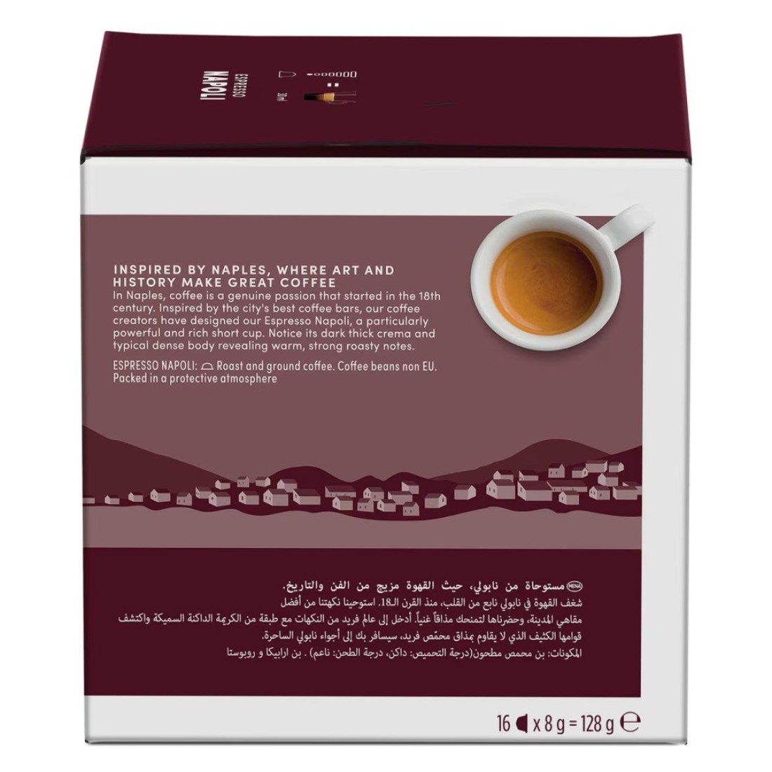Nescafe Dolce Gusto Espresso Napoli Coffee Capsules, 128g