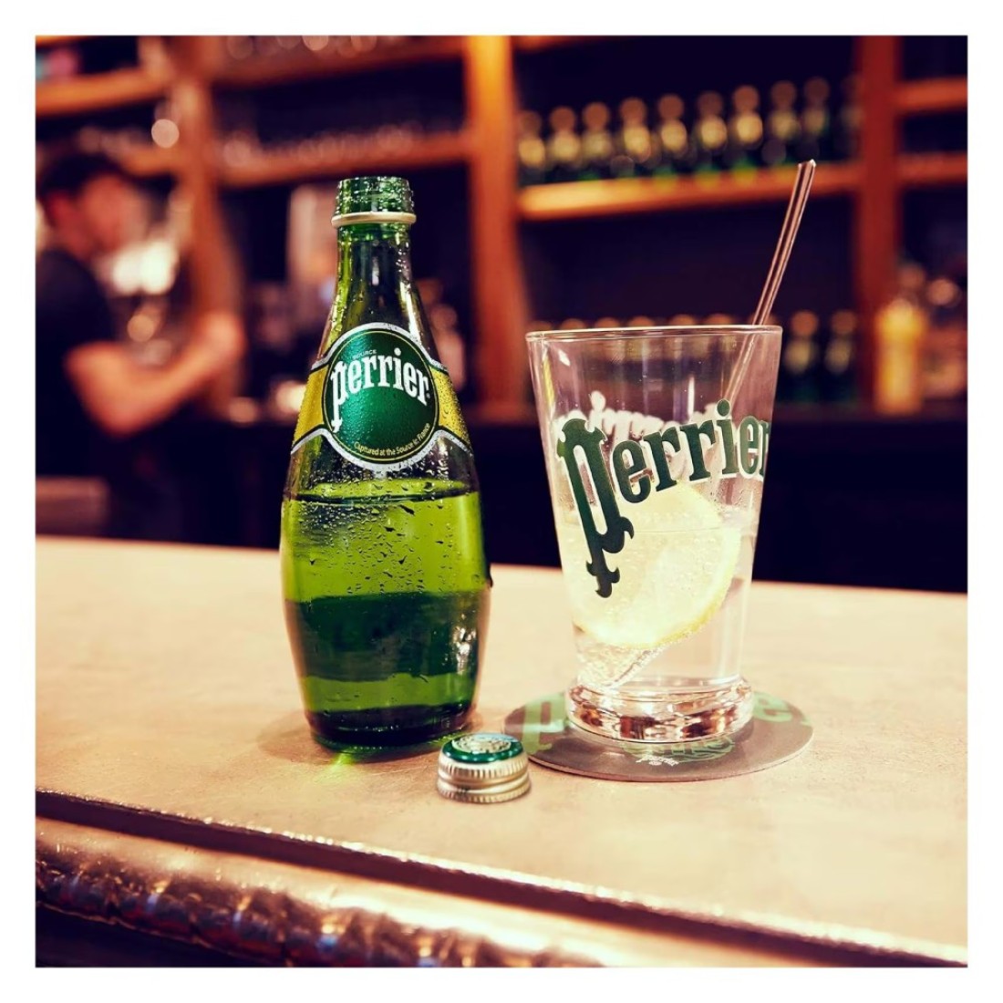 Perrier Sparkling Carbonated Mineral Water 330ml Pack of 4