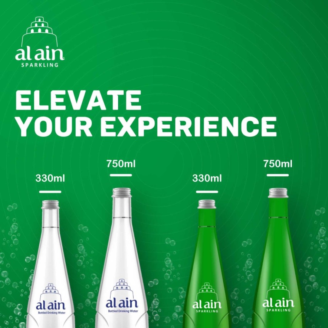 Al Ain Sparkling Water 750ml Pack of 4