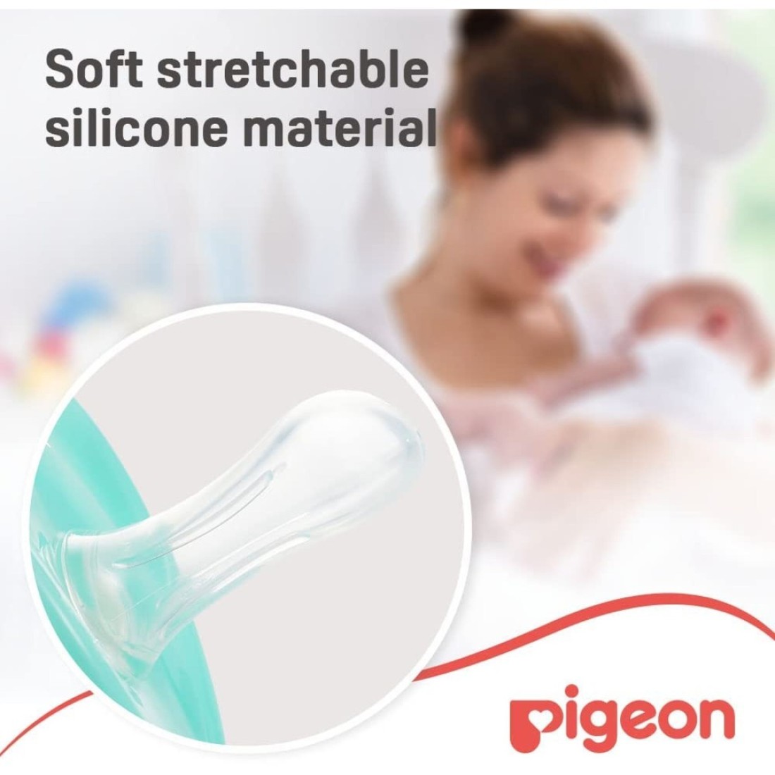 Pigeon Mini Light Pacifier 78459 Green