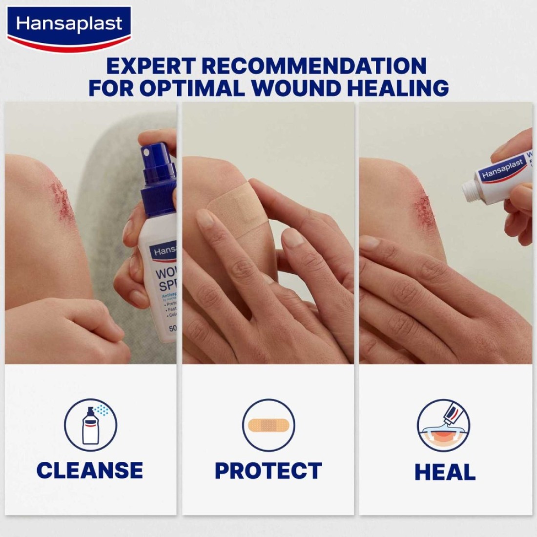 Hansaplast Universal Wound Plasters, Water-resistant, 40 Strips