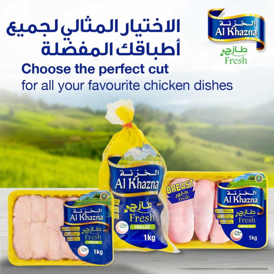 Al Khazna Fresh Chicken 800g