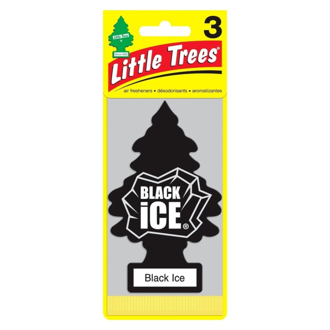 Little Trees Paper Air Freshener Vanilla Aroma 3 PCS