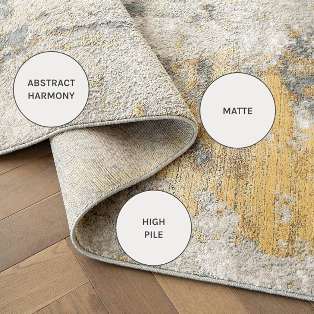 Cooper Goldberg 150 x 80 cm Carpet Knot Home Designer Rug for Bedroom Living Dining Room Office Soft Non-slip Area Textile Decor