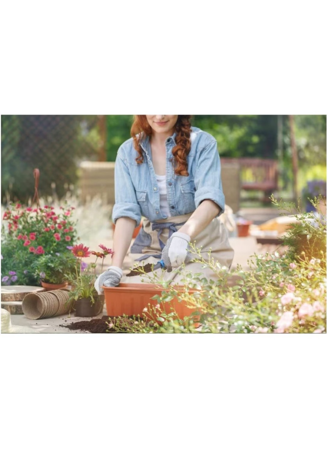 Vsell24 Bio Tech Potting Soil-1,5 kg (5L) Advanced Organic Mix with Beneficial Microbes for Thriving Plants