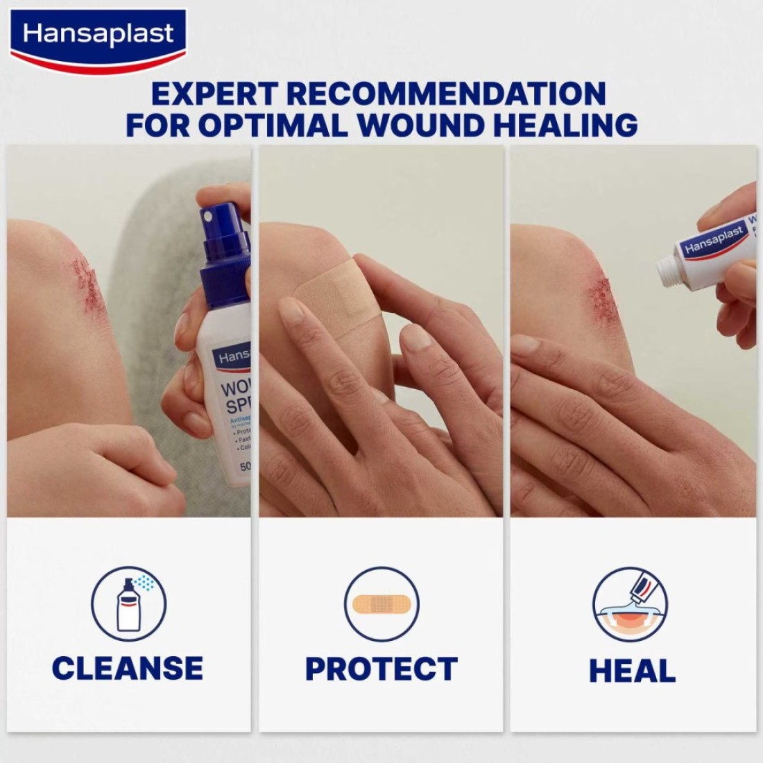 Hansaplast Disney Frozen Wound Plasters, Kids, Water-resistant, 20 Strips