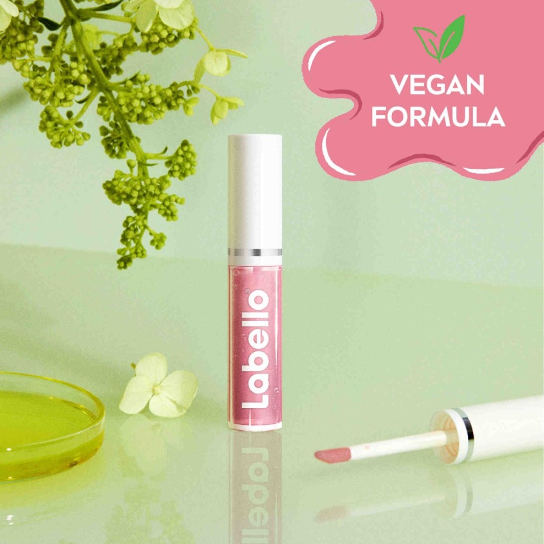 Labello Lip Oil Moisturising Lip Care Glossy Finish Dress Nude 5.5 ml