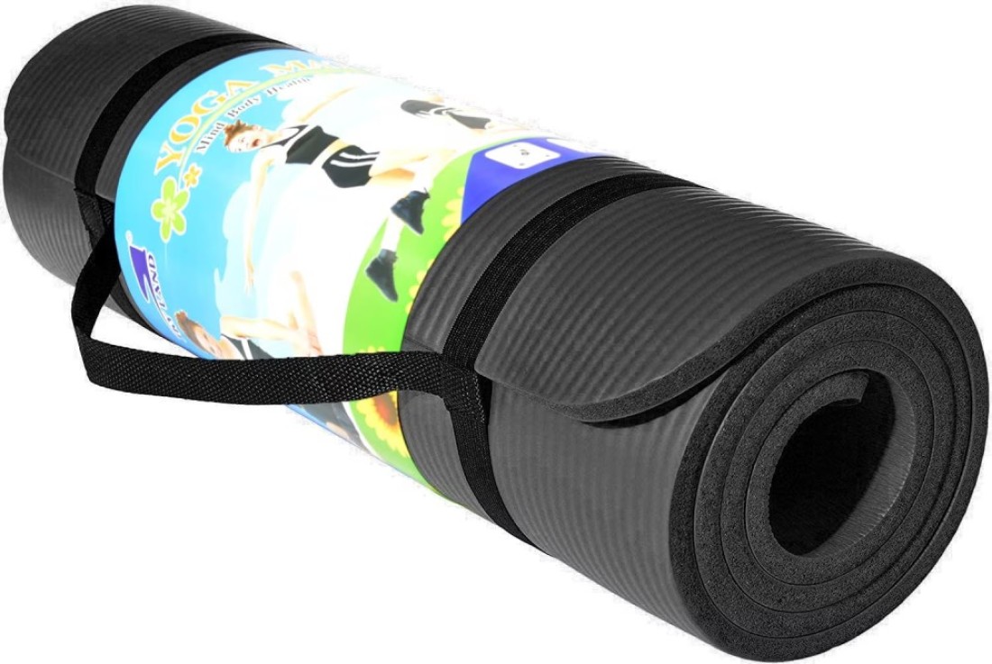 Skyland Fitness Yoga Mat, Anti Slip Eco Friendly Material-Em-9315(10mm Thick)